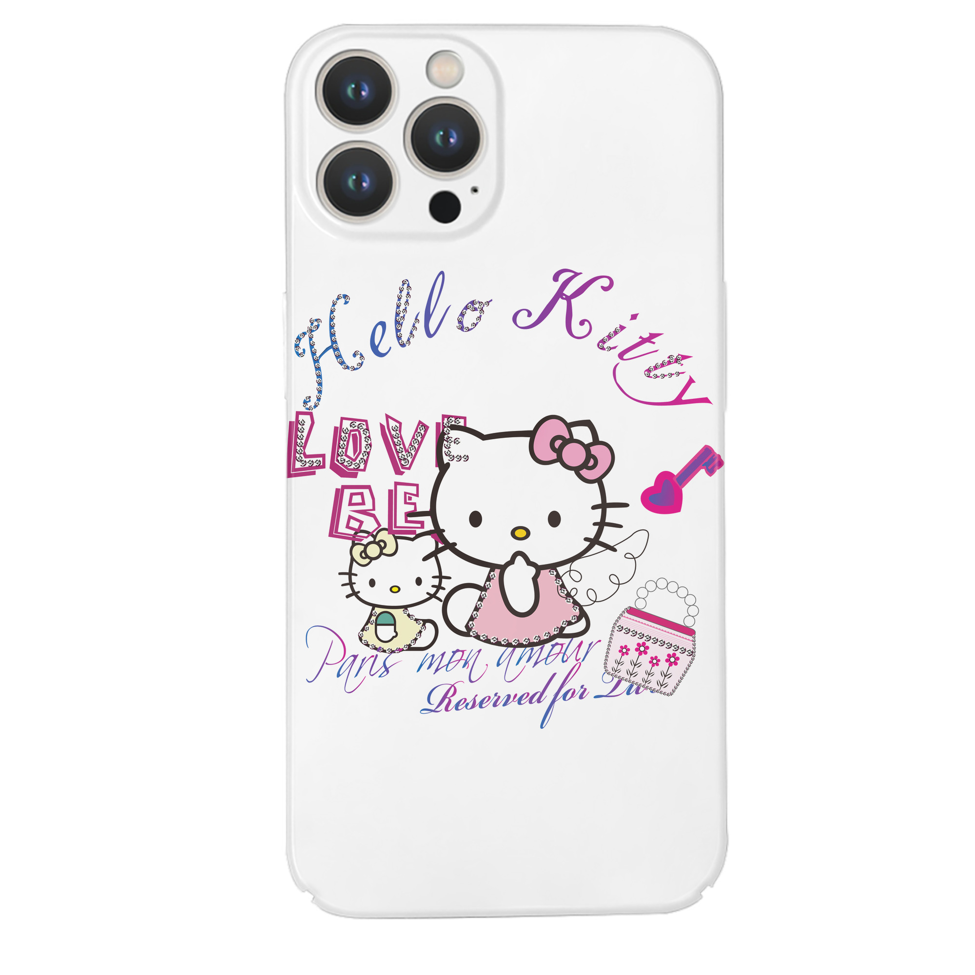 （画像用） Hello Kitty ハローキティ 【iPhone 14シリーズ対応】ハードケース